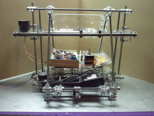 Acrylic RepRap Mendel 3D Printer