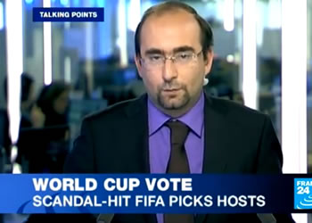 TALKING POINTS World Cup Vote scandal hit FIFA picks hosts russia История с получением Россией чемпионата мира по футболу 
