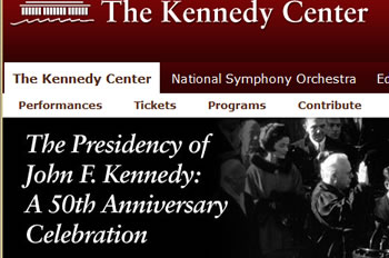 Kennedy center web page