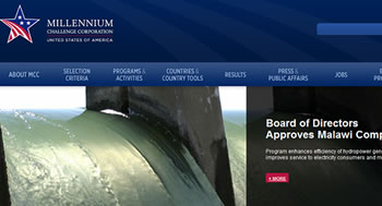 Millennium Challenge Corporation web site