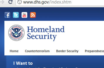 homeland security agency USA website