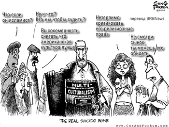мультикультаризм карикатура