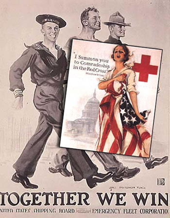 американские плакаты первой мировой войны