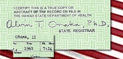 obama birth certificate usa