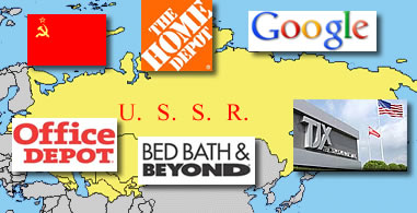 USSR Russian  business and businessmen in USA
