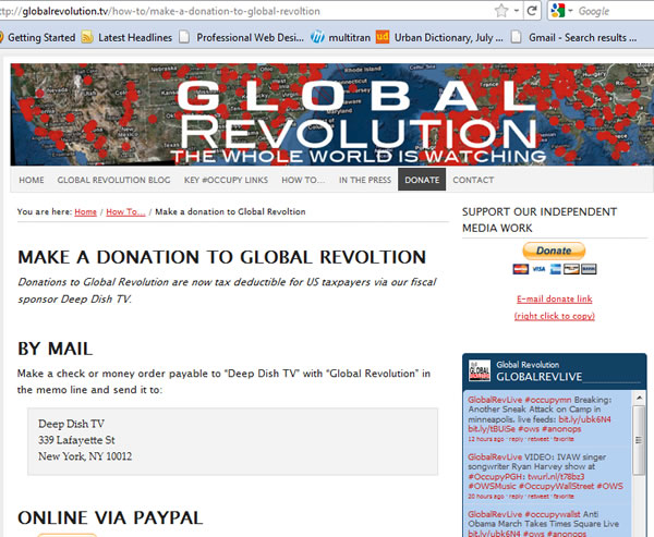 Global Revolution TV Вероятно это и есть главноя страница ?