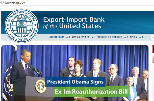 Export-Import Bank Obama New York Russian News