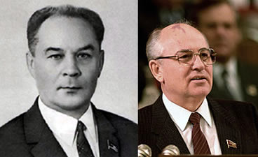 Шелепин и Горбачев