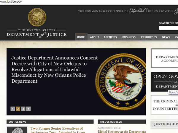  the United States Department of Justice New York News