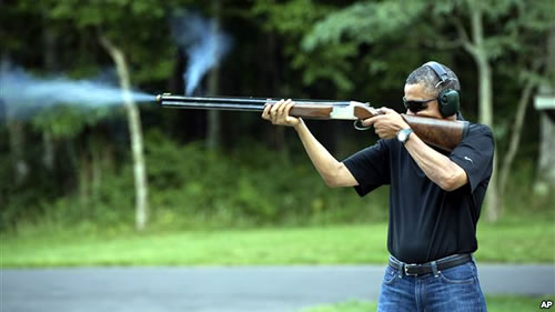 Obama Rifle Russian New York News