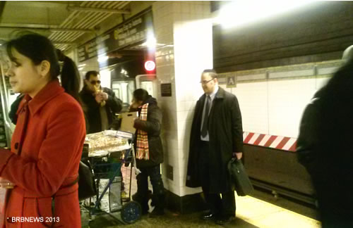 Subway Brooklyn Russian New York News mexin illigal wendor