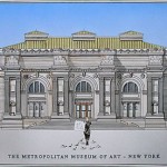 Metropoliten Museum NY Old Picture