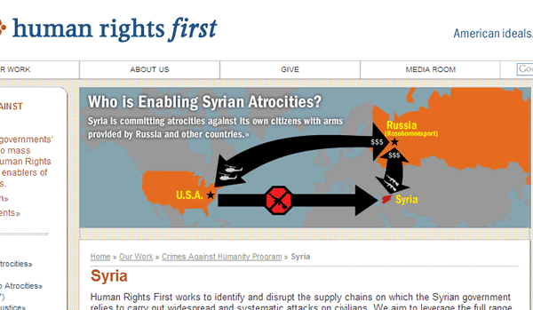 Human Rights FirstSyria New York News USA