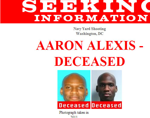 Aaron Alexis FBI - стрелявший в Вашингтоне