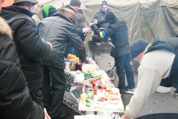 Kyiv Euromaidan food  Russian New York News