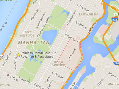 New York real Estate Map Manhattan Yorkville NYC