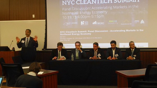 NYC Cleantech Summit. Panel