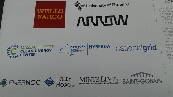 Спонсоры конференции по чистой энергии в Нью-Йорке