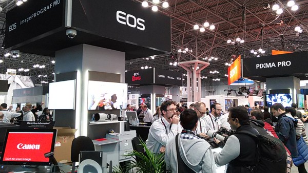 Canon EOS Javits Center NYC 2015