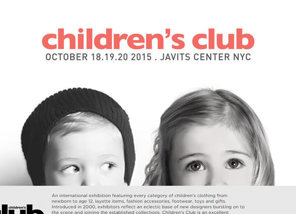Childrens Club New York Javits Center 2015