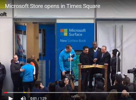 Microsoft Store opens in Times Square NYDN Mistake