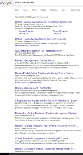 review management - reviewmanagement.com Google