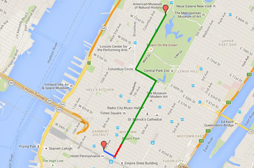 Masys Parade Map New York News 11-26-2015