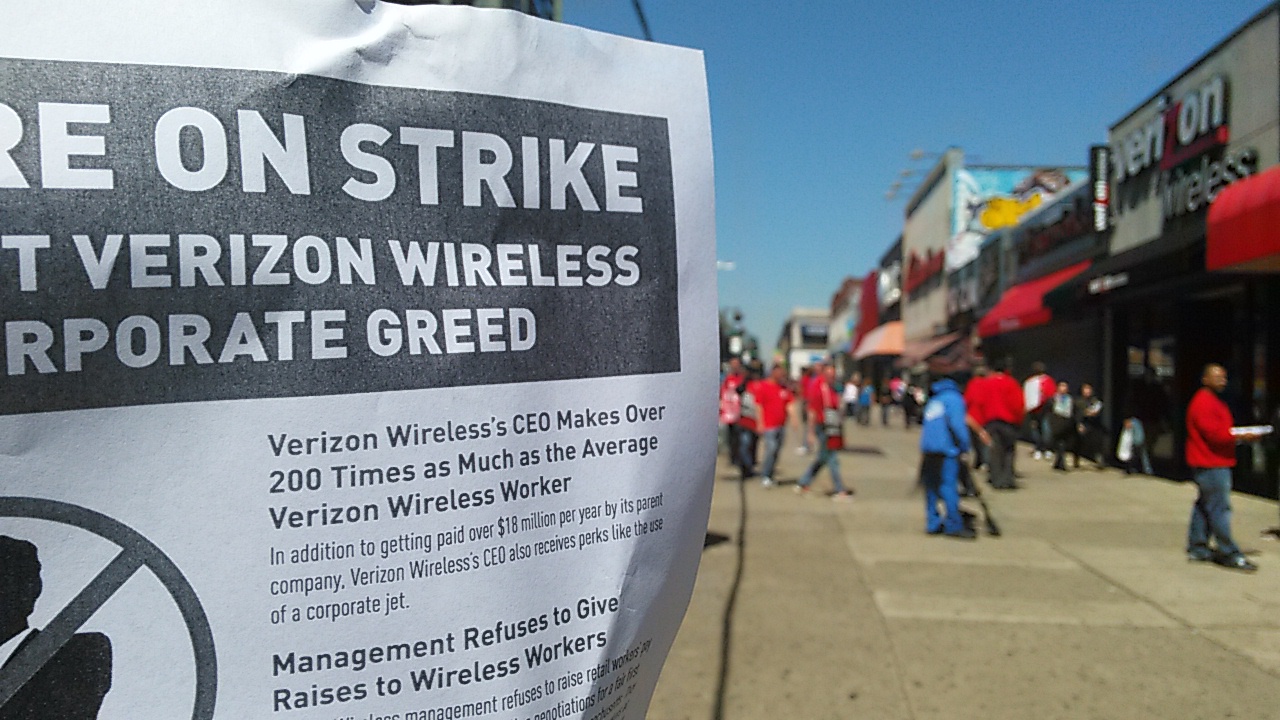 Verizon on Strike Brooklyn New York 86 Street