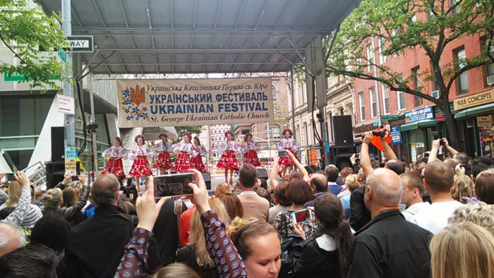 Украинский фестиваль в Нью-Йорке