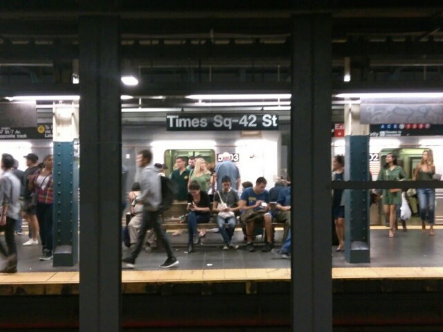 Манхеттен Ньб Йорк метро после взрыва на 23