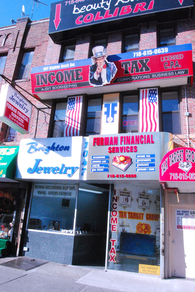 1047 Brighton Beach Avenue Brooklyn New York Furman Financial Services Audit bokkeeping