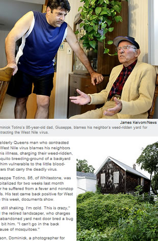 Elderly Queens man blames neighbors nydailynews.com