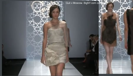 Guli New York Moscow fashion show