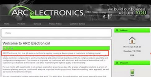 ARC Electronics www.arcelectronics.com Manhattan NY