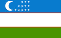 Uzbekistan Flag Russian NY USA