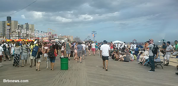 Coney Island Boardwolk ny June 2013