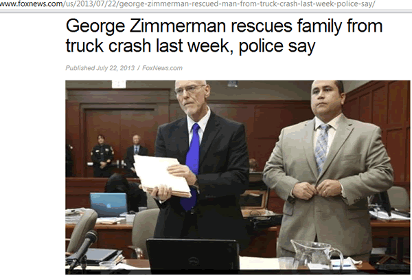 George Zimmerman Russian NYC News