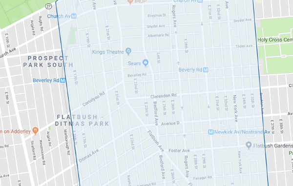 Little Haiti Brooklyn NY map news