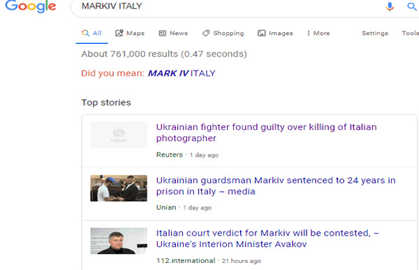 markiv italy google
