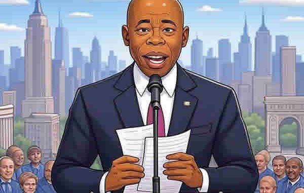 Мэр Нью-Йорка Эрик Адамс