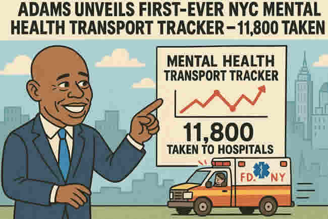 Новости Нью-Йорка мэр Адамс Здравоохранение Транспорт