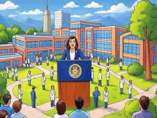 Губернатор Нью-Йорка выступила с новостями о выделении денег на здравоохранение нью-йоркцев