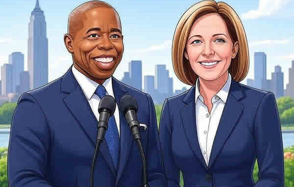 Новости Нью-Йорка и США - Адамс на Статен Айленде с Тишей