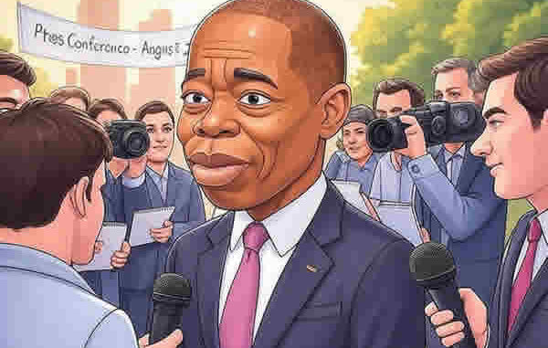 Новости Нью-Йорка. мэр Эрик Адамс обратился к журналистам после стрельбы с участием полиции и недавних обвинений двух его давних соратников, Ингрид Льюис-Мартин и Джесси Гамильтона.