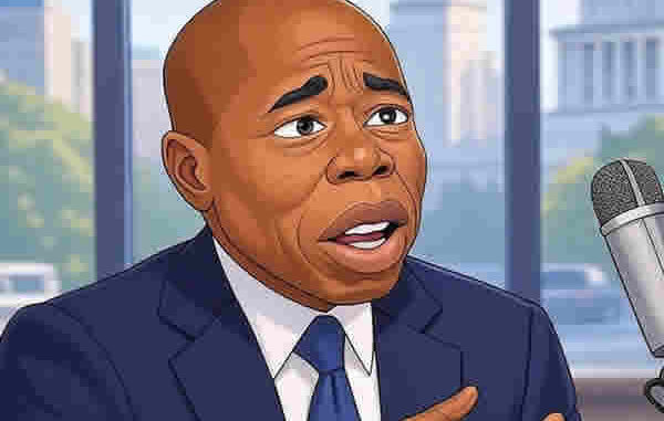 New York news Mayor Eric Adams criticized the detention of undocumented immigrants who are following legal processes