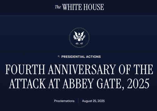 Сообщение Белого Дома Дональда Трампа