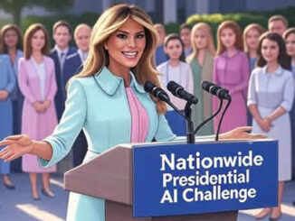 Ноаости США из Нью-Йорка Мелания Трамп обьявила конкурс по Искуственному интеллекту для американских студентов