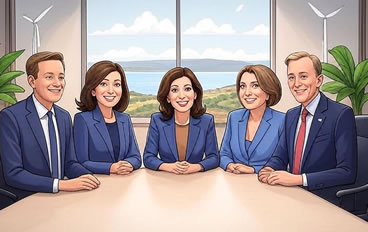 новости Нью-Йорка. Губернатор Нью-Йорка и на день труда пытаеться надавить на Трампа и требует ветряной энергетики