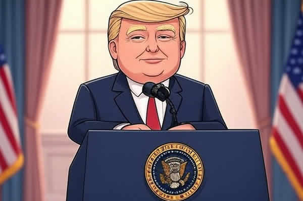 Дональд Трамп , новости США и Нью-Йорка в поддержку жертвам рака