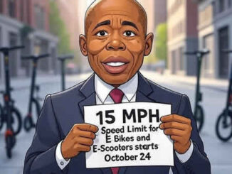 Мэр Нью-Йорка - новости о скорости электро велосипедов в Нью-Йорке ограничена